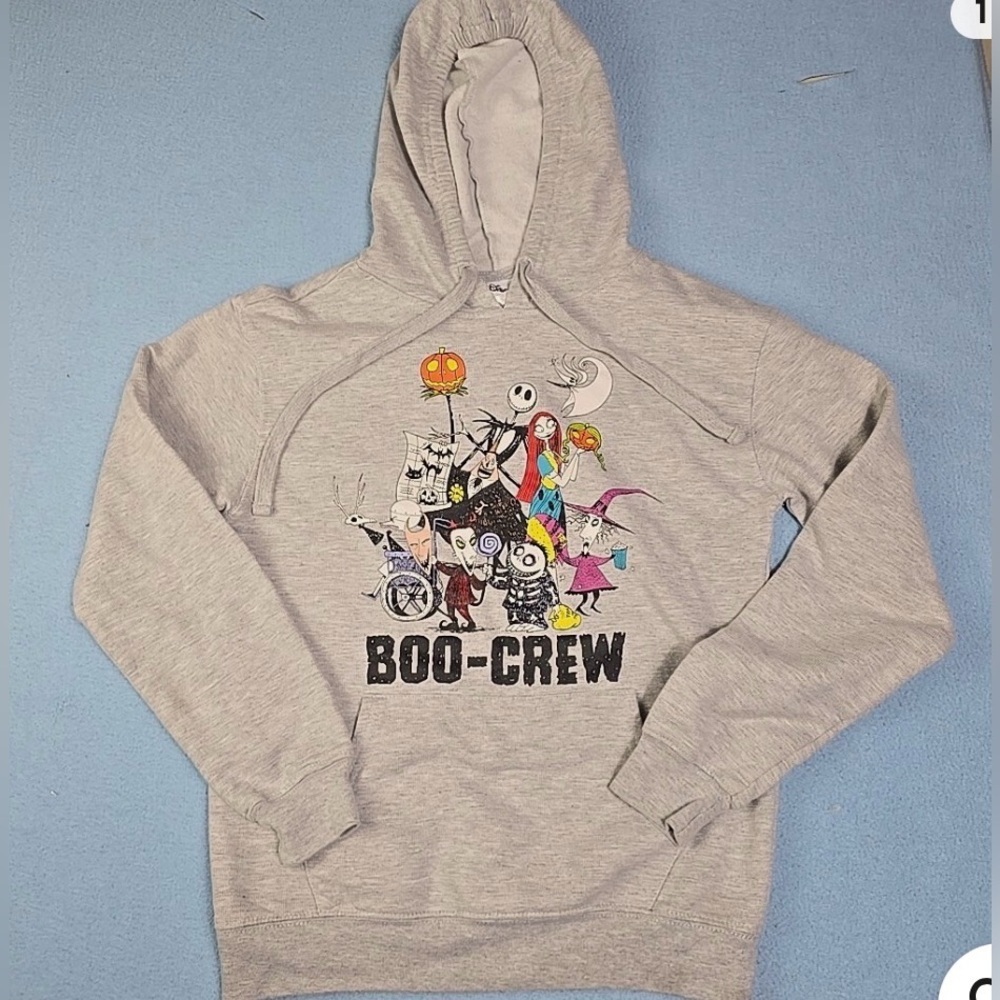 The Boo Crew Halloween The Nightmare before Christmas Size XXL hoodie sweatshirt